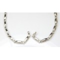 elegant colier choker  " Infinity ". design contemporan. Danemarca cca 1980